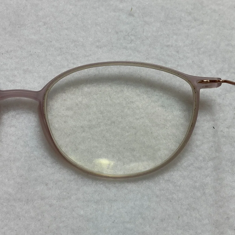 Silhouette SPX 1580 Eyeglasses Pink Gray 75 6530 Frames 50-16-140 Austria